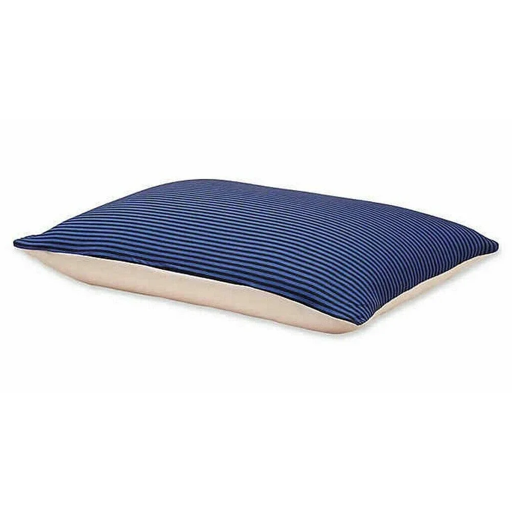 2 Calvin Klein King Pillow Shams in Cobalt Modern Cotton Jersey Weave